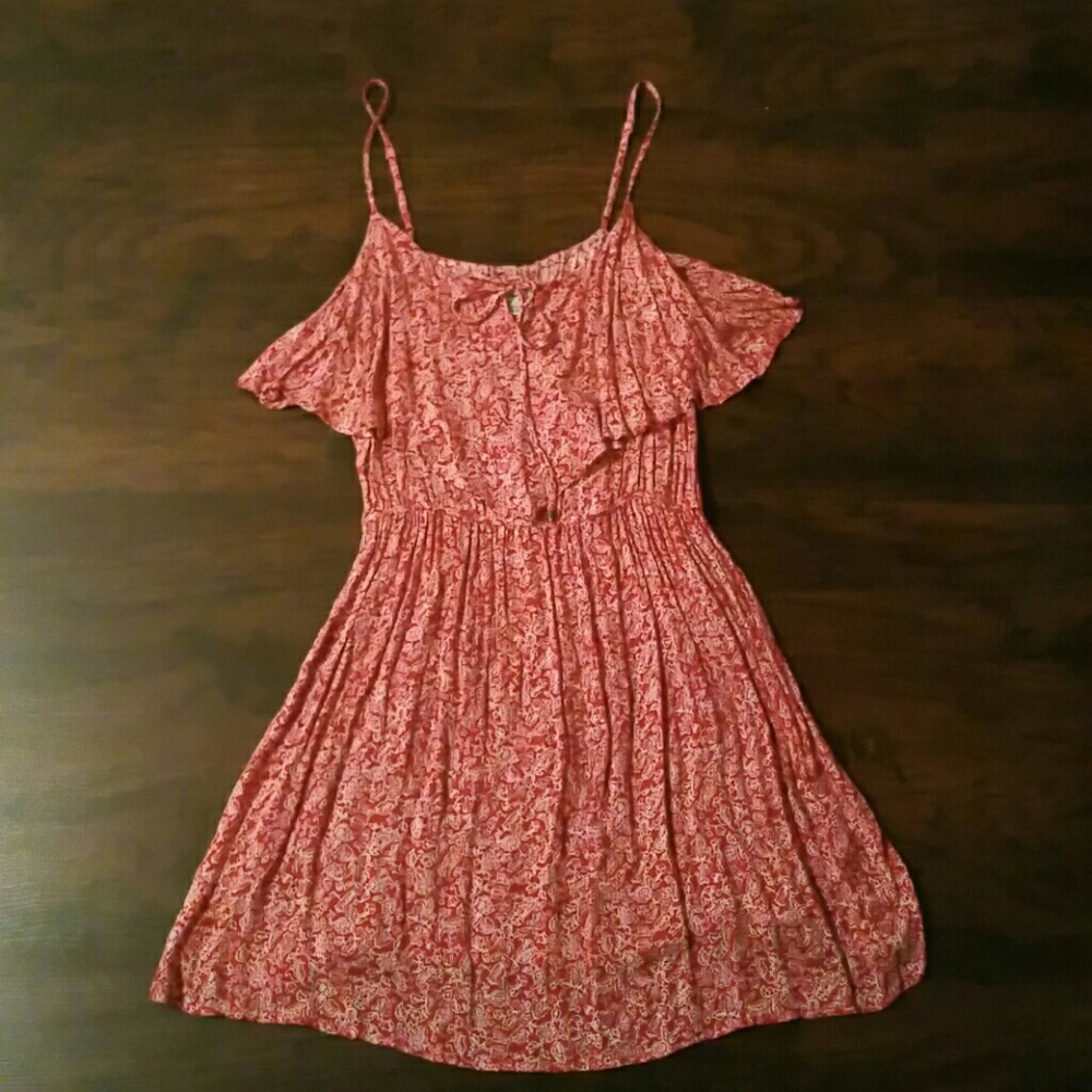 American Eagle Country Red Dress